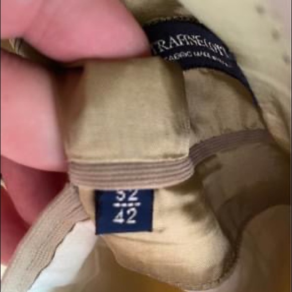 Men’s Italian cotton Khaki suit 42R - Picture 5 of 9